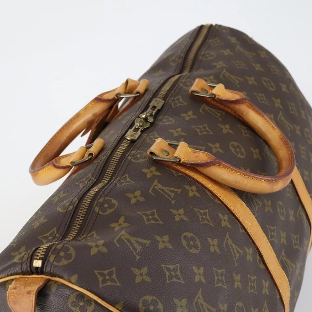 LOUIS VUITTON Monogram Keepall 50 Boston Bag M41426 LV Auth ar13833 - Picture 7 of 16